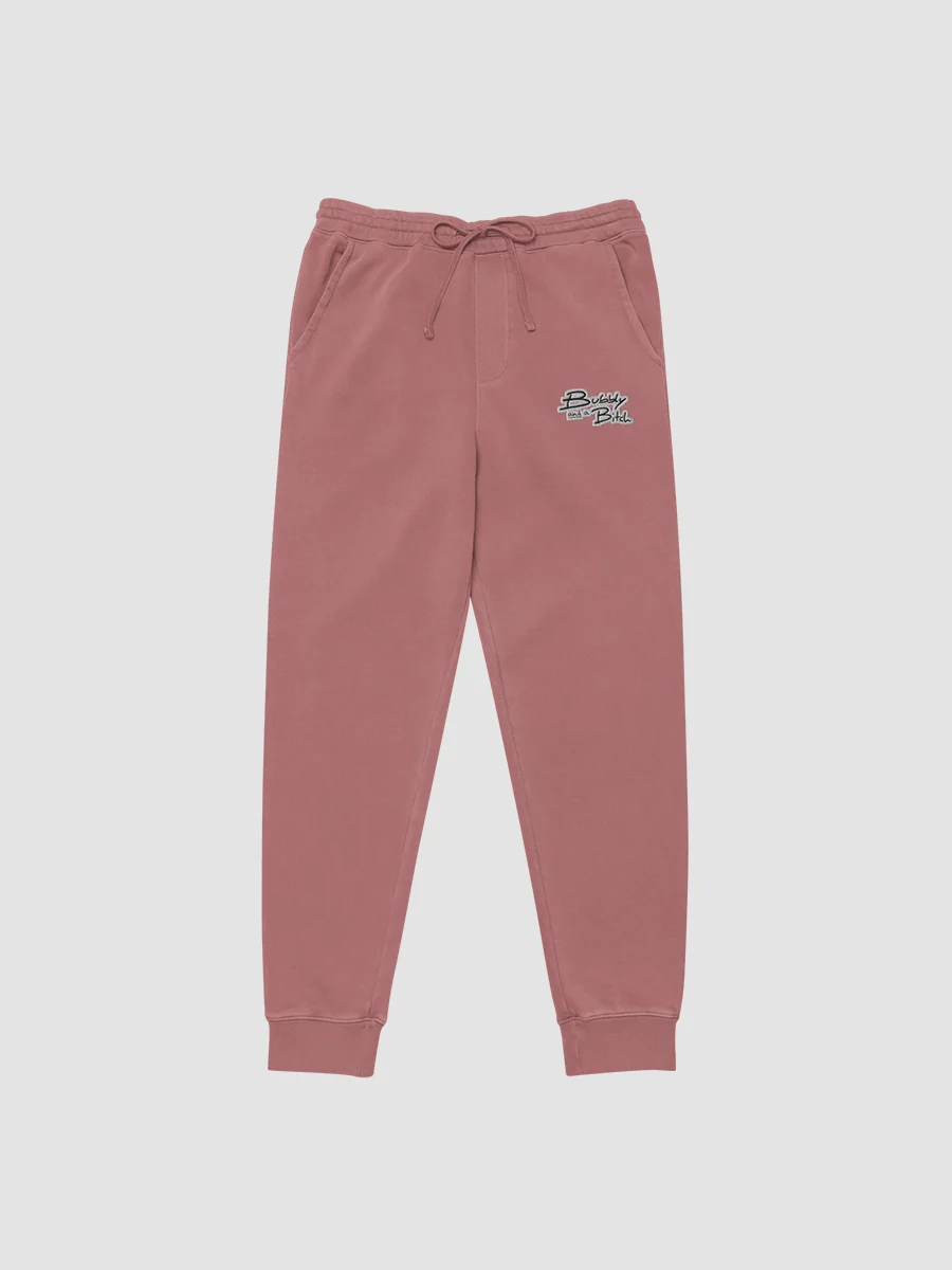 Bubbly and a B*tch embroidered pigment sweatpants (bubble design) product image (2)