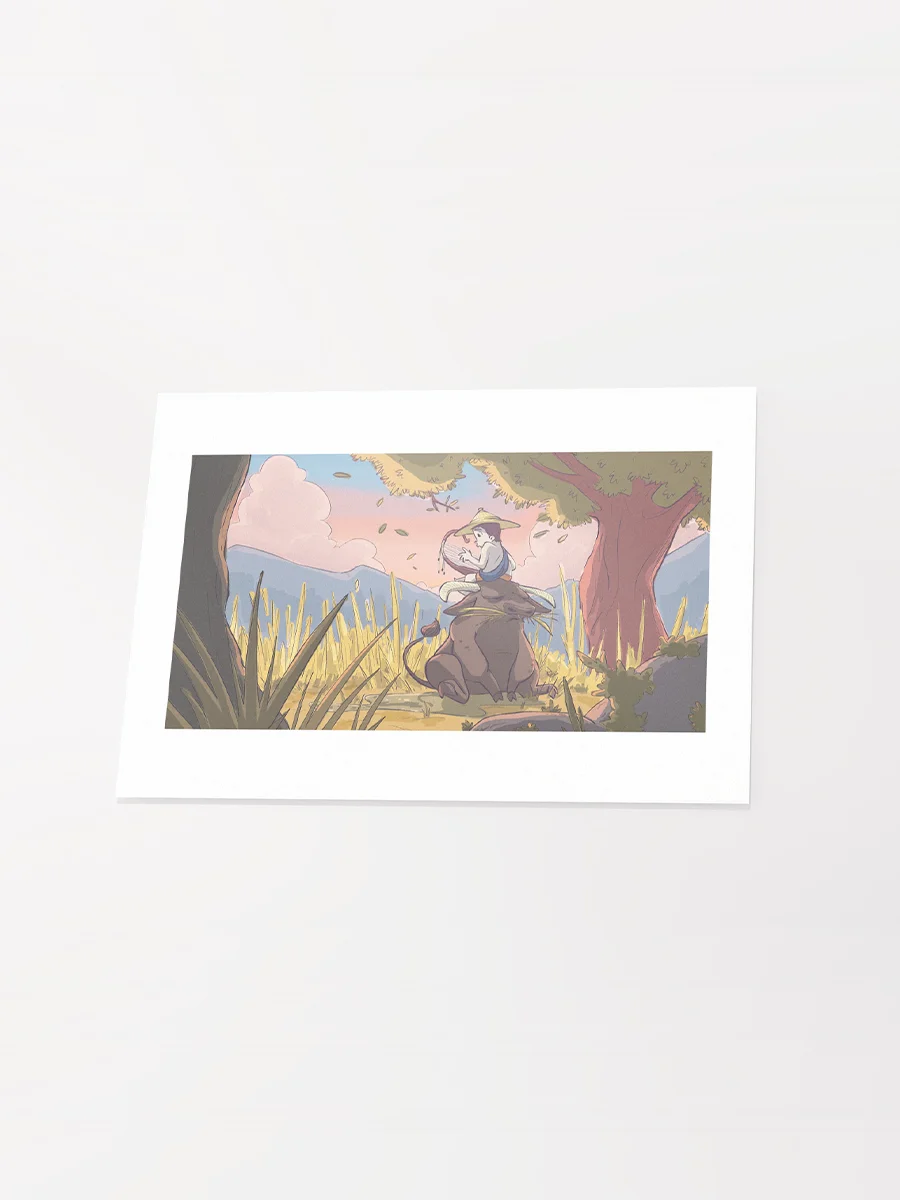 Serenading a Buffalo | Matte Paper Poster product image (2)