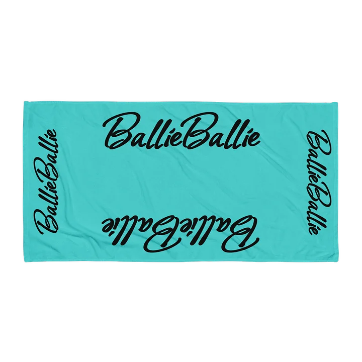 Strandhanddoek Dark Turquoise product image (2)