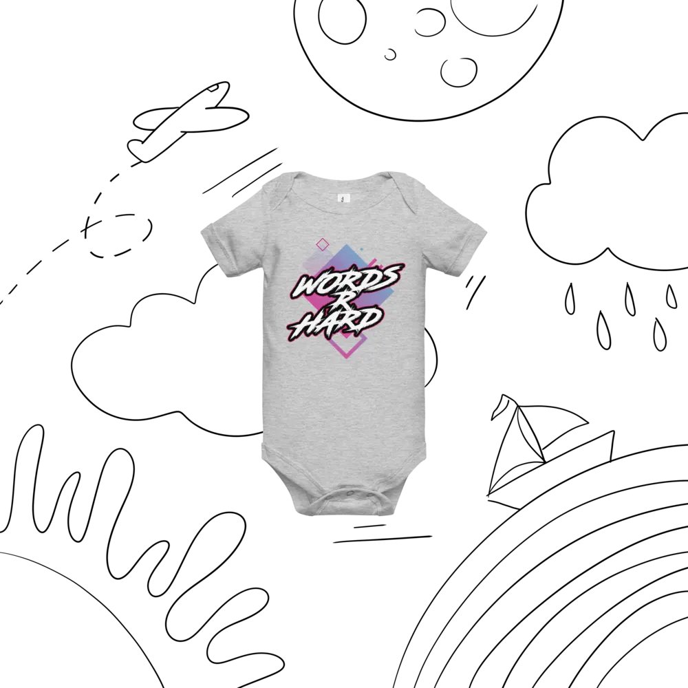 Words R Hard Onesie product image (45)