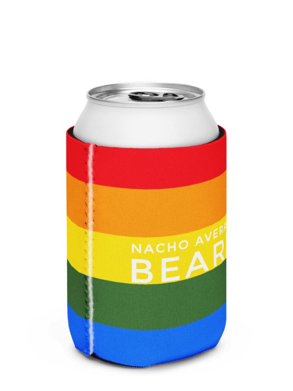 Coozie Can Cooler (Design: Nacho Average Beard) product image (3)