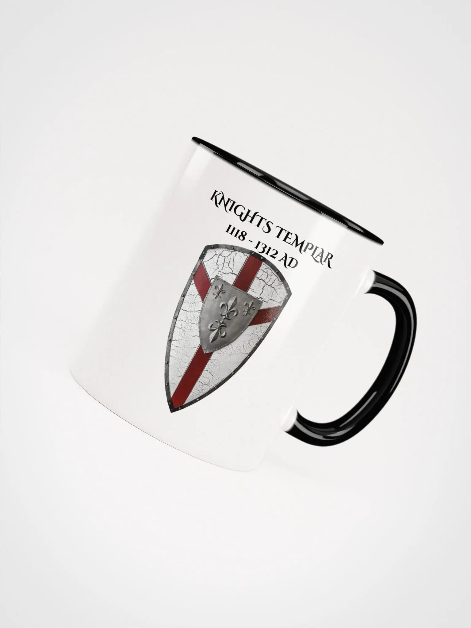 KNIGHTS TEMPLAR 1118 - 1312 AD Shield Ceramic Mug product image (51)