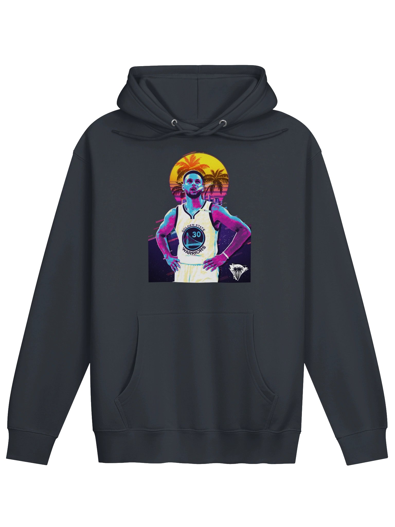 STEPHEN CURRY PALMTREE SUNSET HOODIE product image (5)