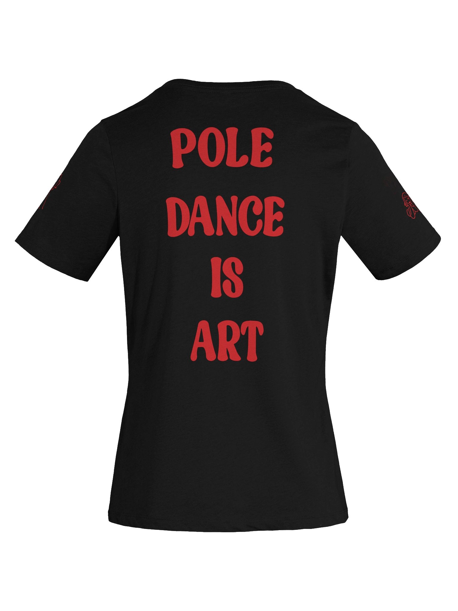 doodles ladies v neck shirt product image (16)