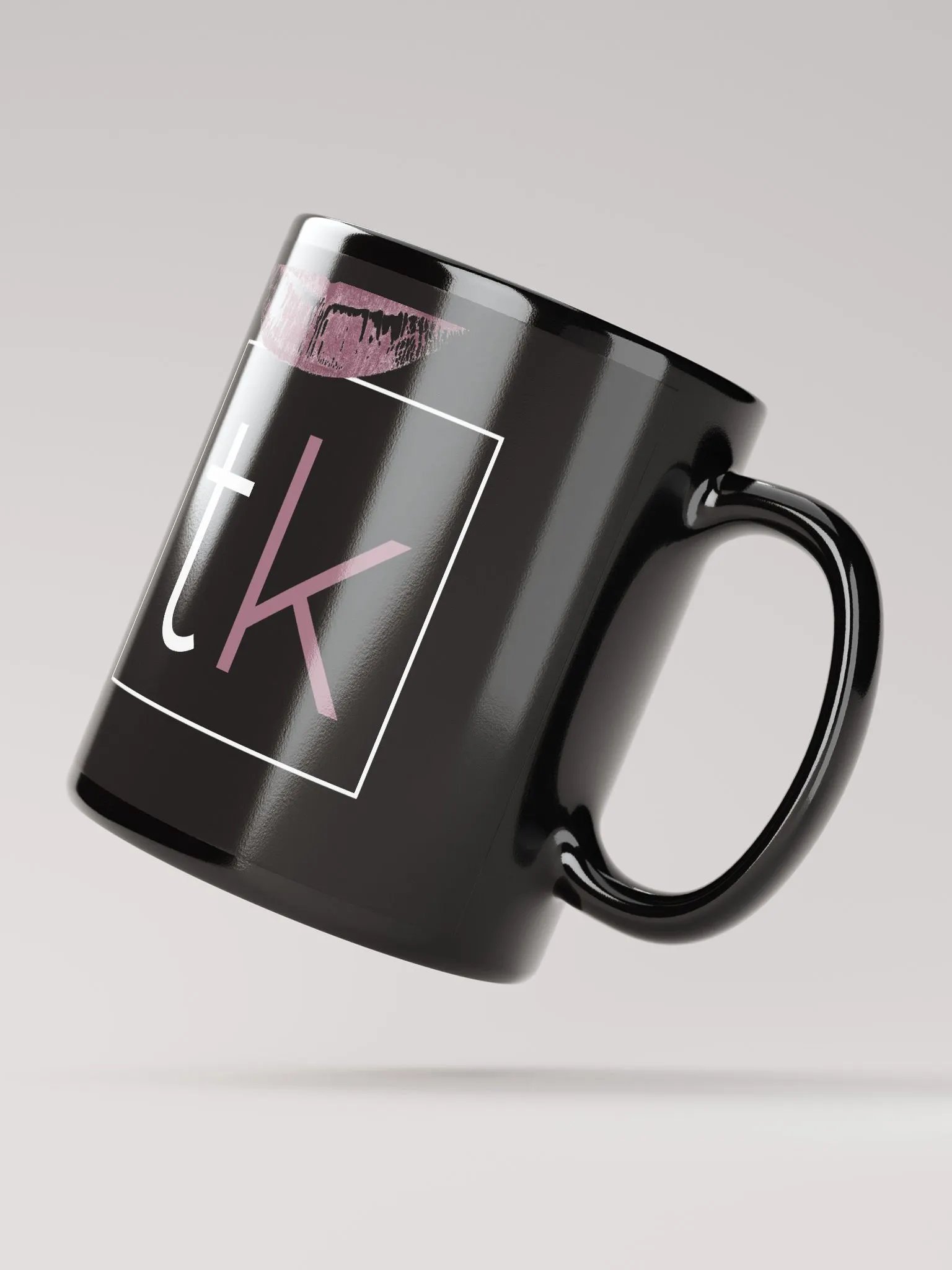 Tabatha Kiss Lipstick Mug (Black) product image (4)