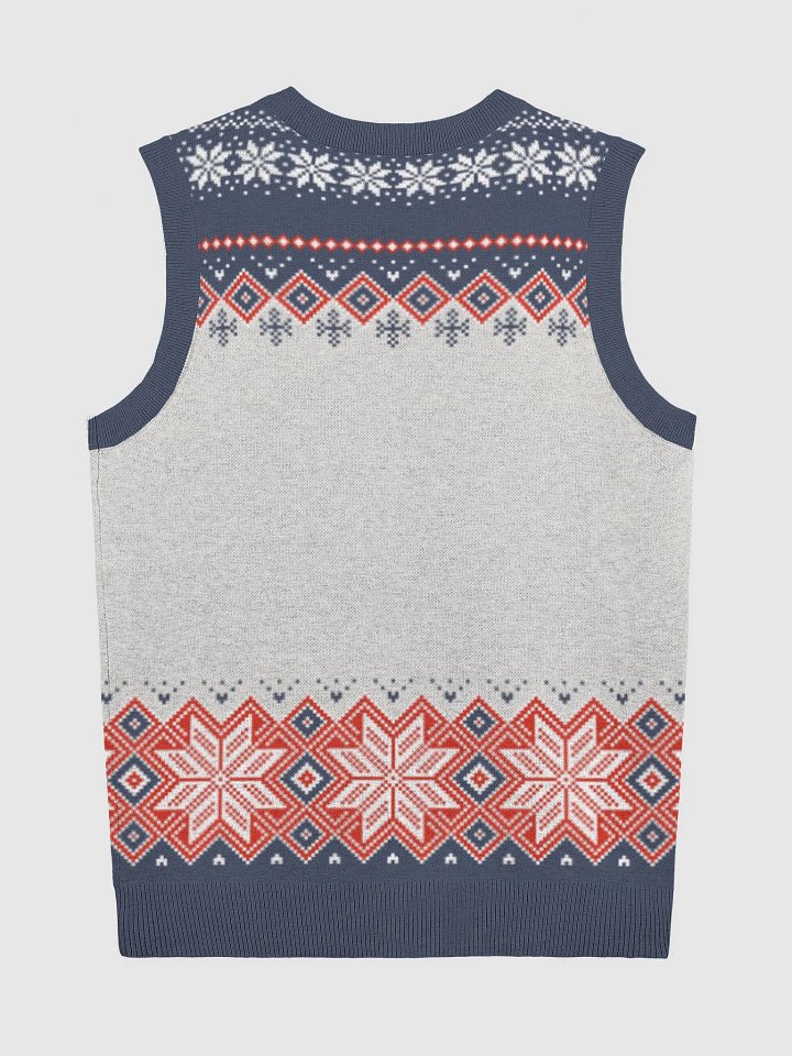 admittedly difficult (holiday 2) knitwear vest product image (9)