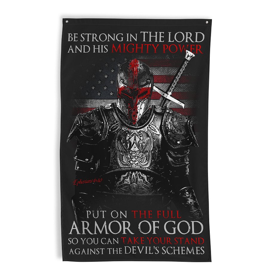 Armor of God Wall Flag product image (1)