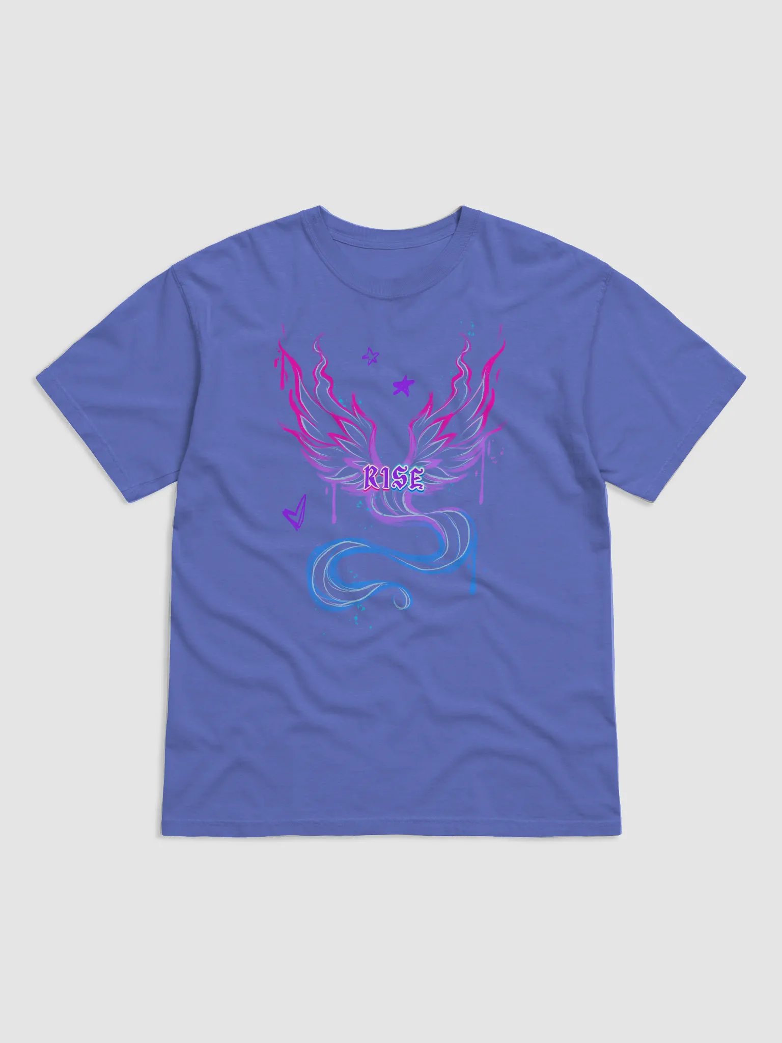 RISE Collection: Subtle Bisexual Pride Phoenix Tee product image (3)