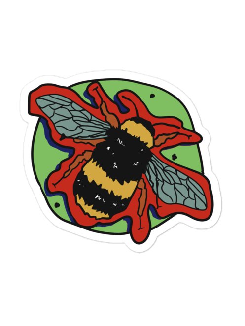 Vaporbee die cut magnets product image (2)
