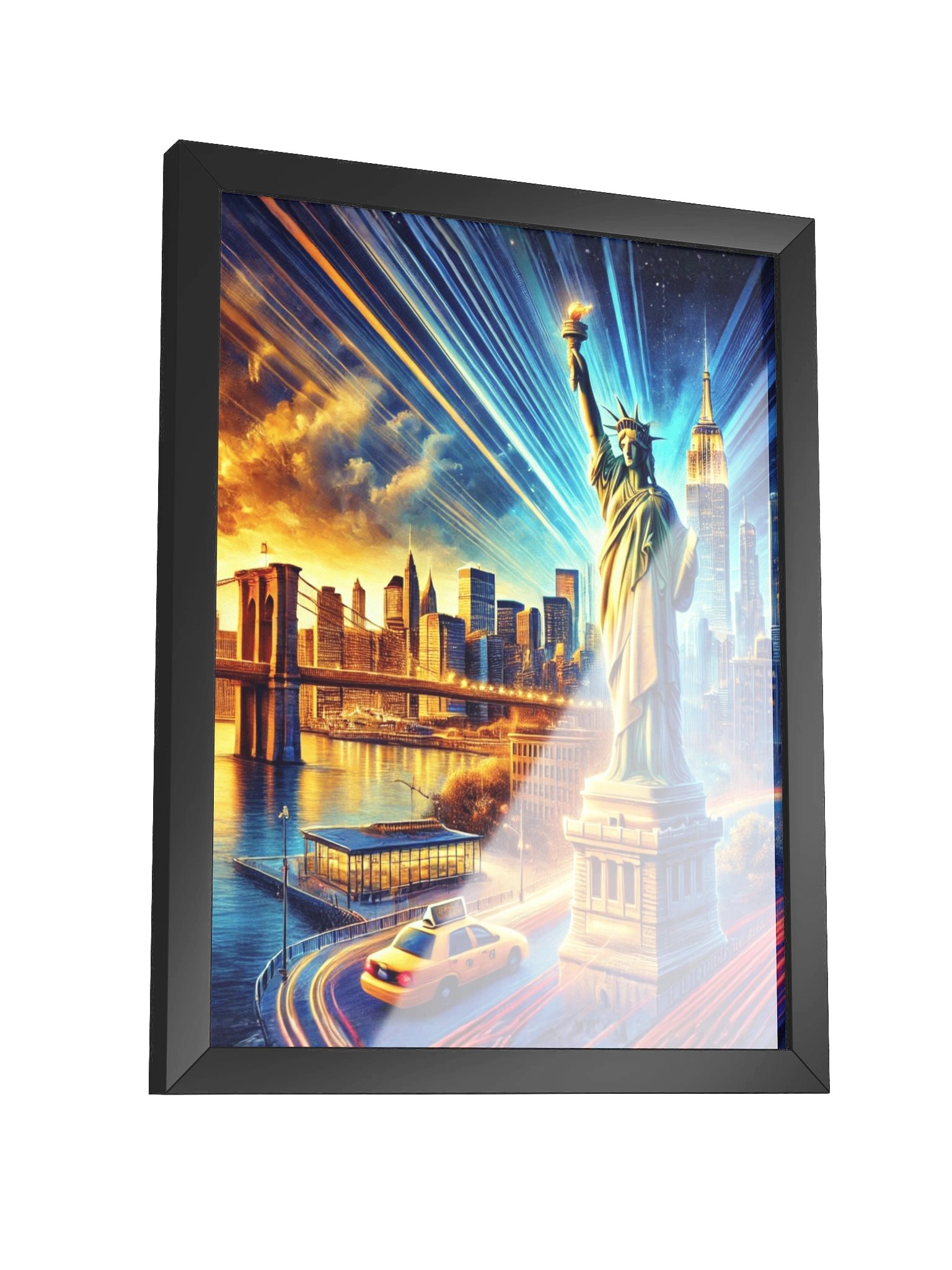 HEART OF NEW YORK | Framed Art Print product image (6)