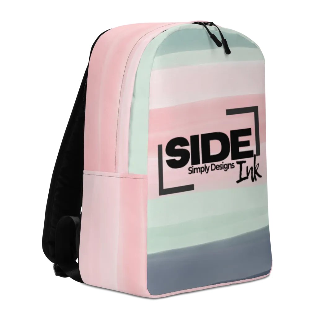 Pastel Stripes Custom Backpack product image (8)