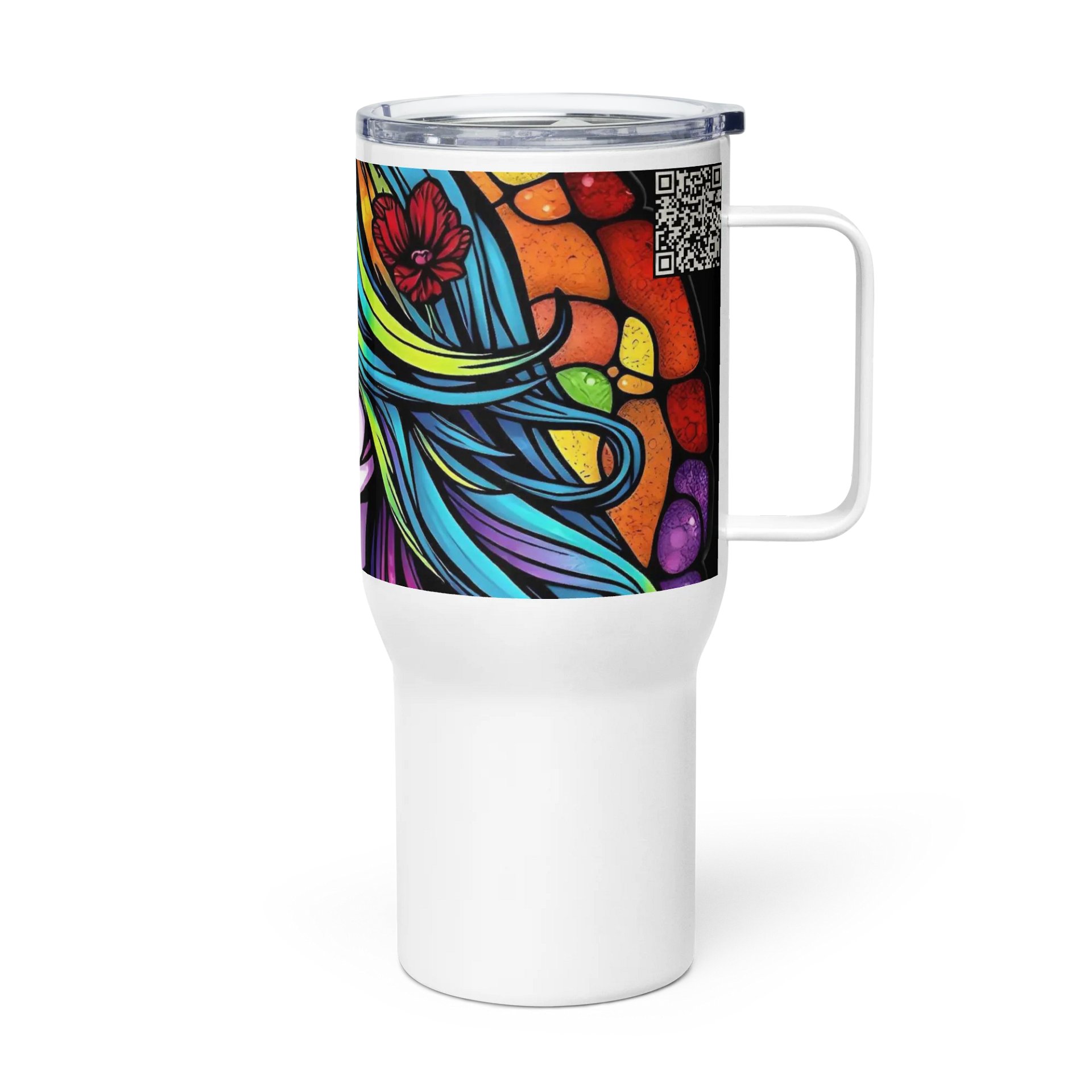 Stained Glass Muse Travel Mug product image (4)