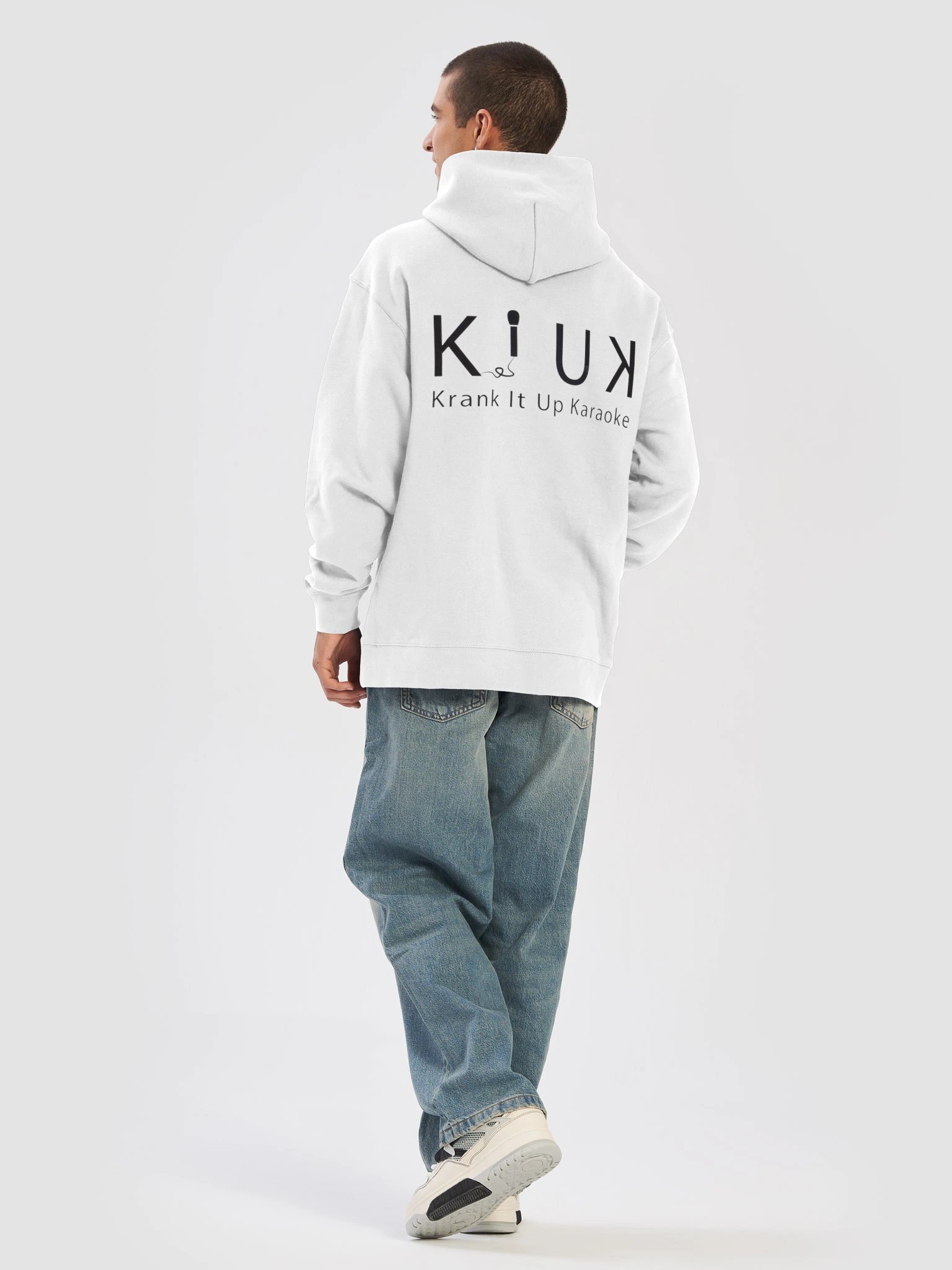 KIUK White Hoodie product image (21)