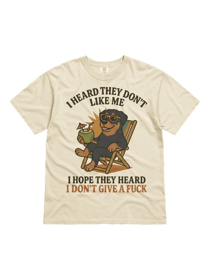 Confident Rottweiler Vibes T-Shirt product image (12)