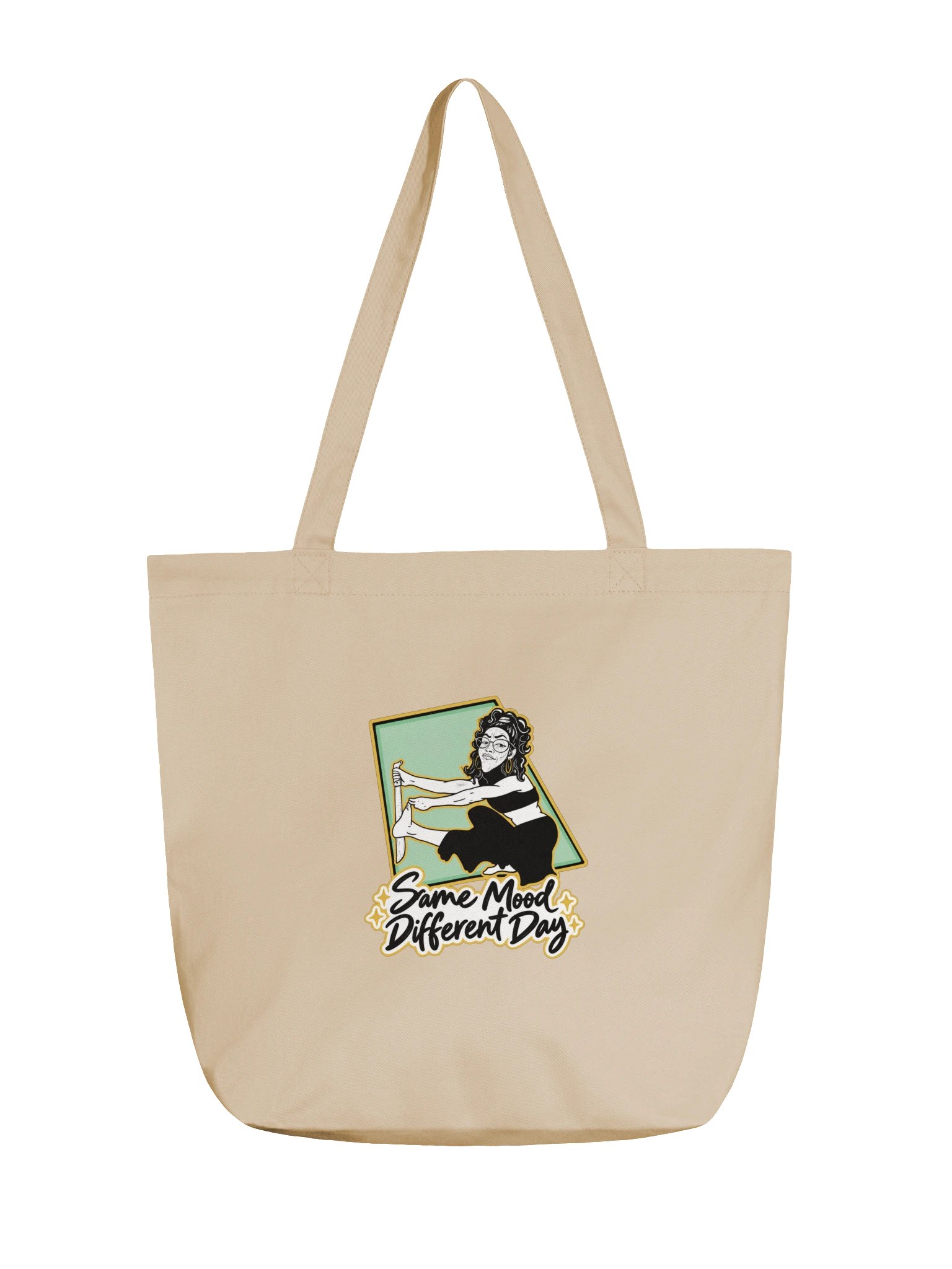 Lyn After Dark — Same Mood, Different Day Organic Tote product image (1)