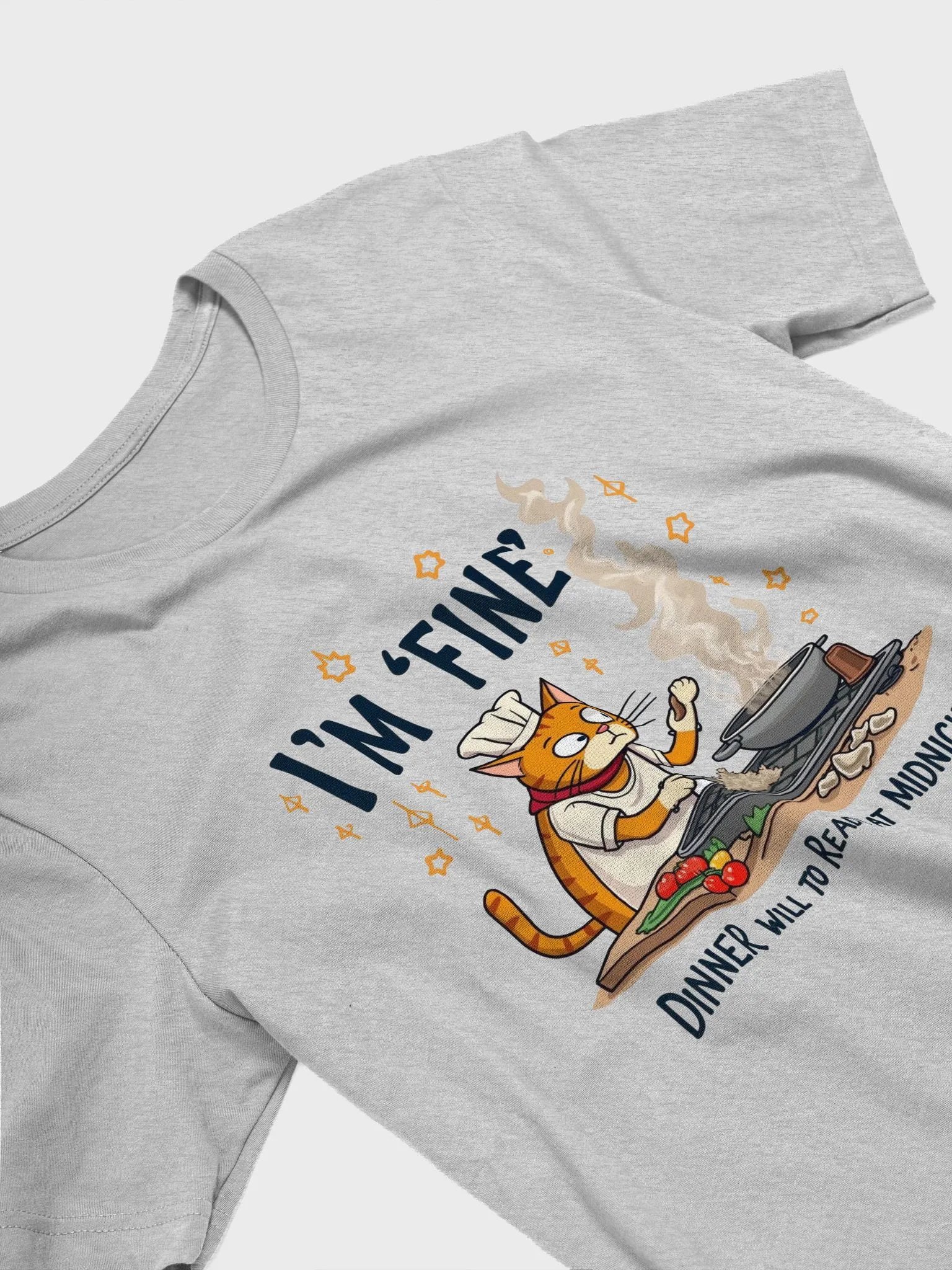 I'm Fine Midnight Chef T-Shirt product image (27)