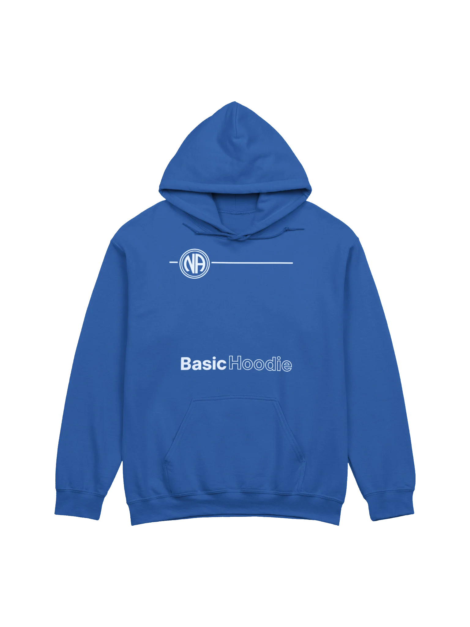 NA Basic Hoodie – Narcotics Anonymous Pullover Hoodie (Multiple Colors) product image (1)