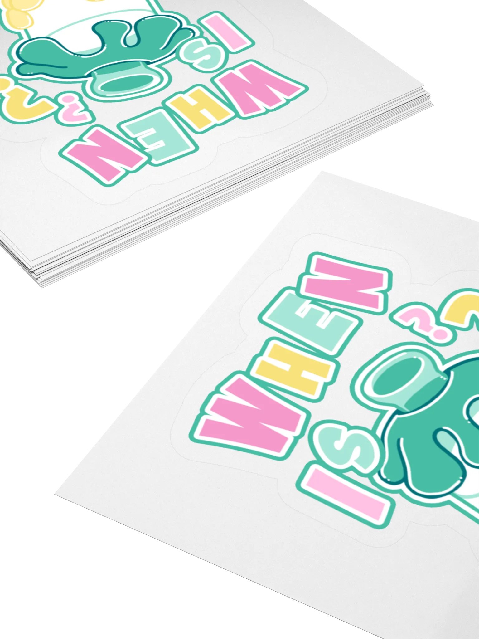 WHEN is Milk?? Stickers product image (4)