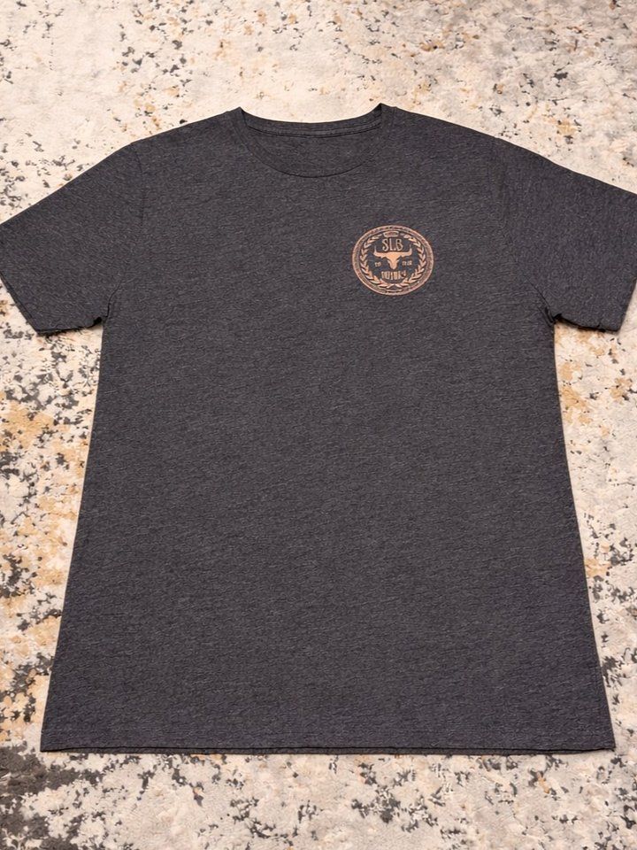 SLB Drinks Grey 'Please Drink Responsibly' T-shirt product image (1)