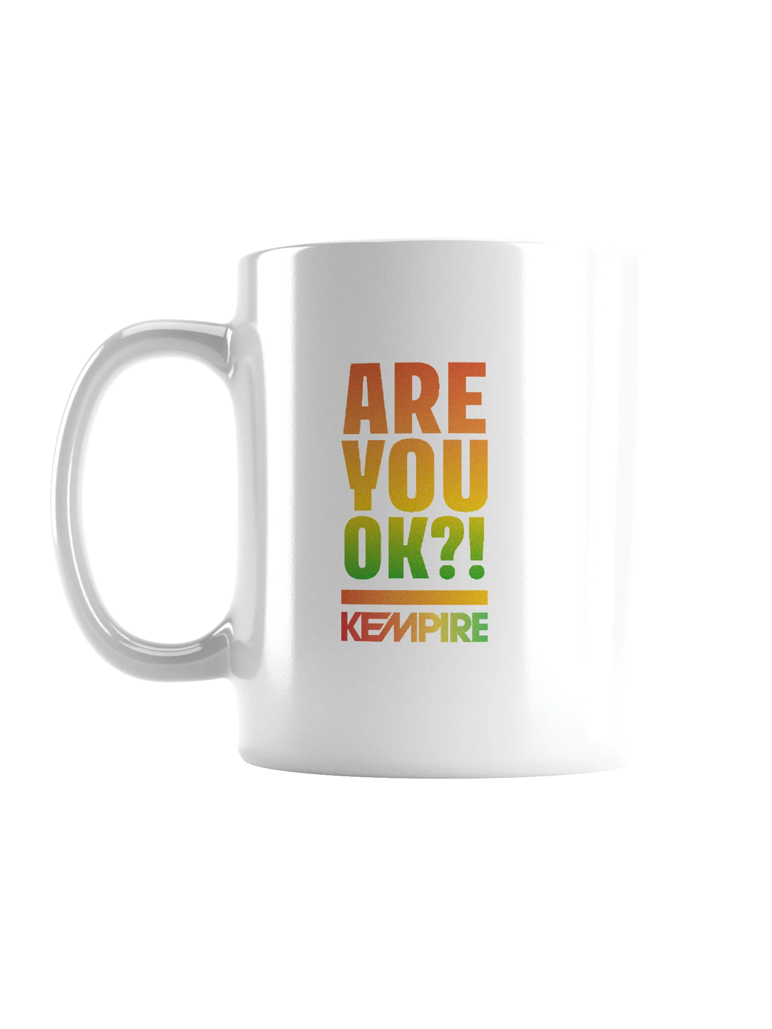 Are You Ok?! Glass Mug product image (1)