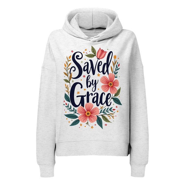 Saved By Grace Women's Organic Hoodie product image (1)