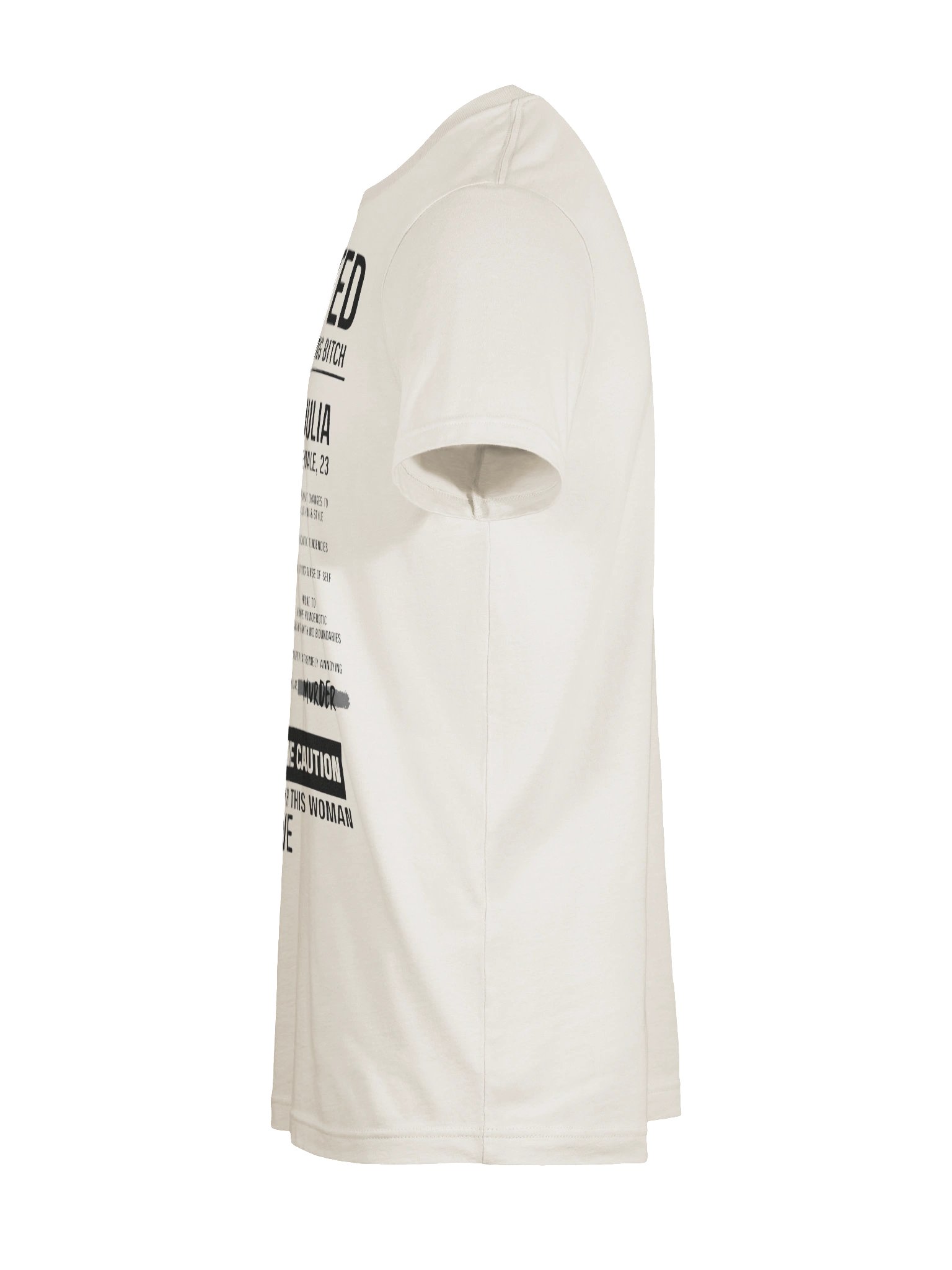 POSTMORTEM Wanted T-Shirt (White) product image (9)