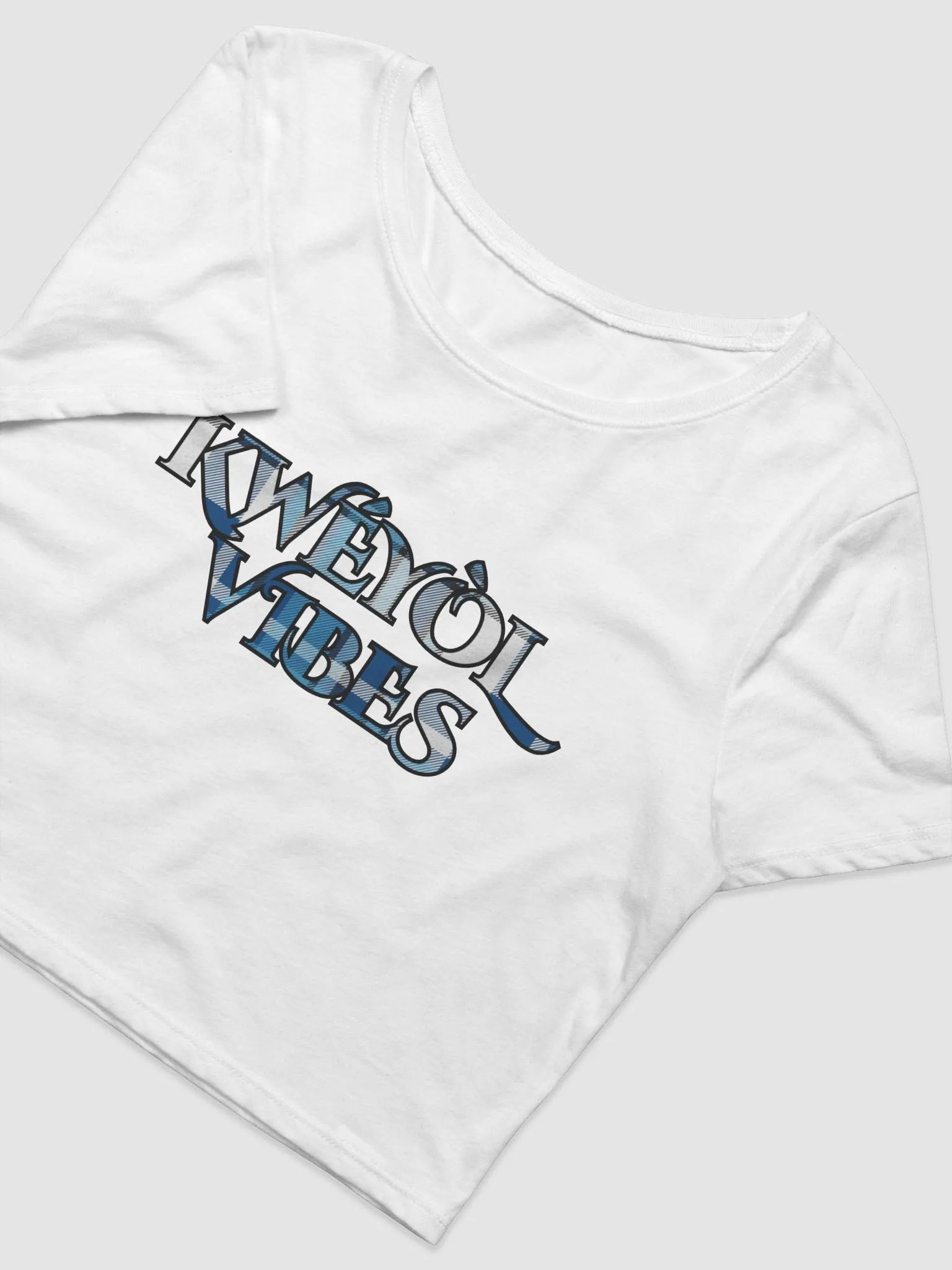 KWÉYÒL VIBES Women's Crop Tee product image (26)