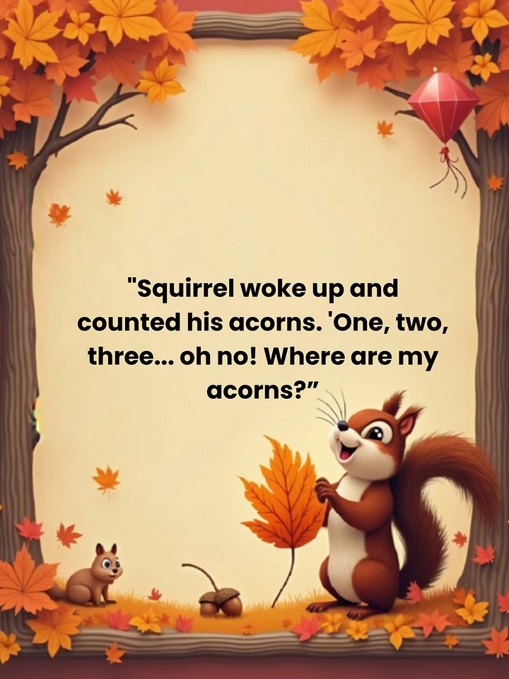 The Great Acorn Mystery: A Fall Adventure Story and Coloring Book for Kids Ages 2–5 product image (2)
