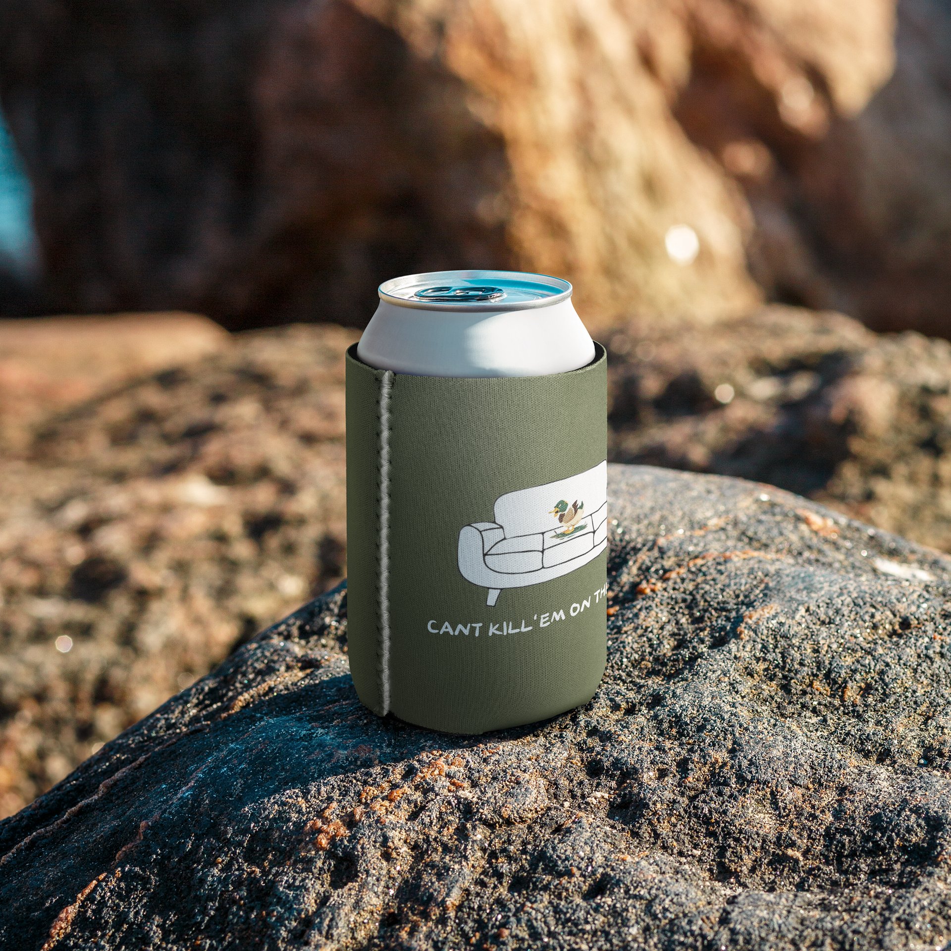 Can't Kill 'Em On The Couch Koozie product image (8)