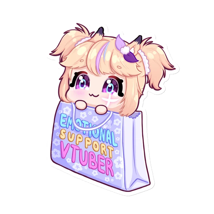 Emotional Support VTuber Magnet product image (2)