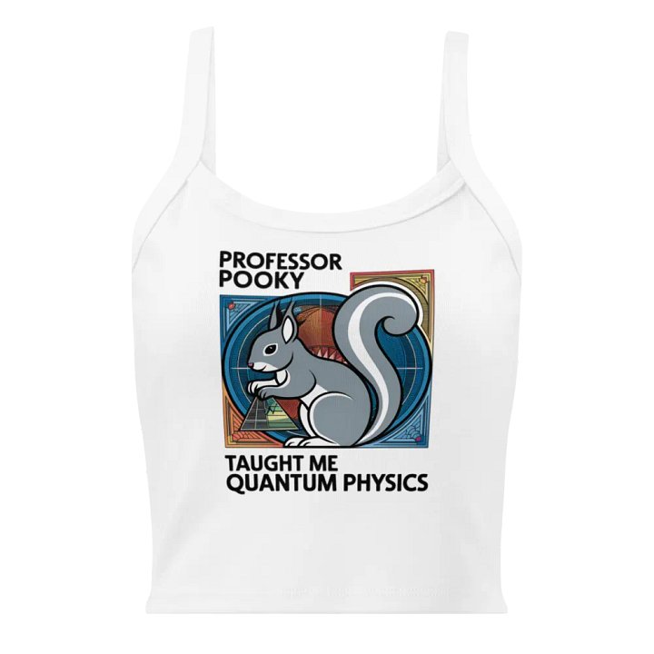 Quantum Physics Squirrel Tank Top product image (1)