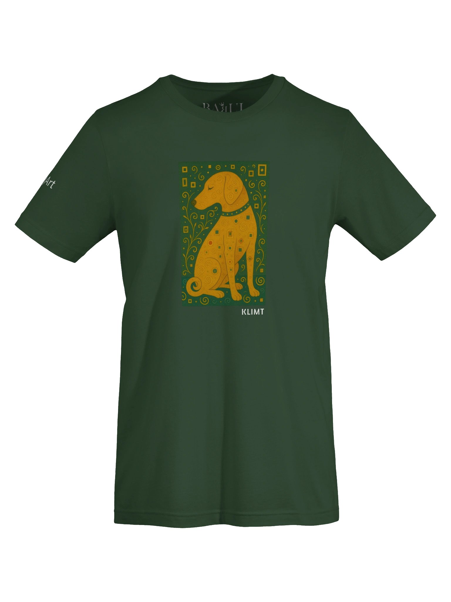 DOGART Unisex Jersey Dog T-Shirt - KLIMT - Iconic Painting Reimagined with Dogs product image (5)