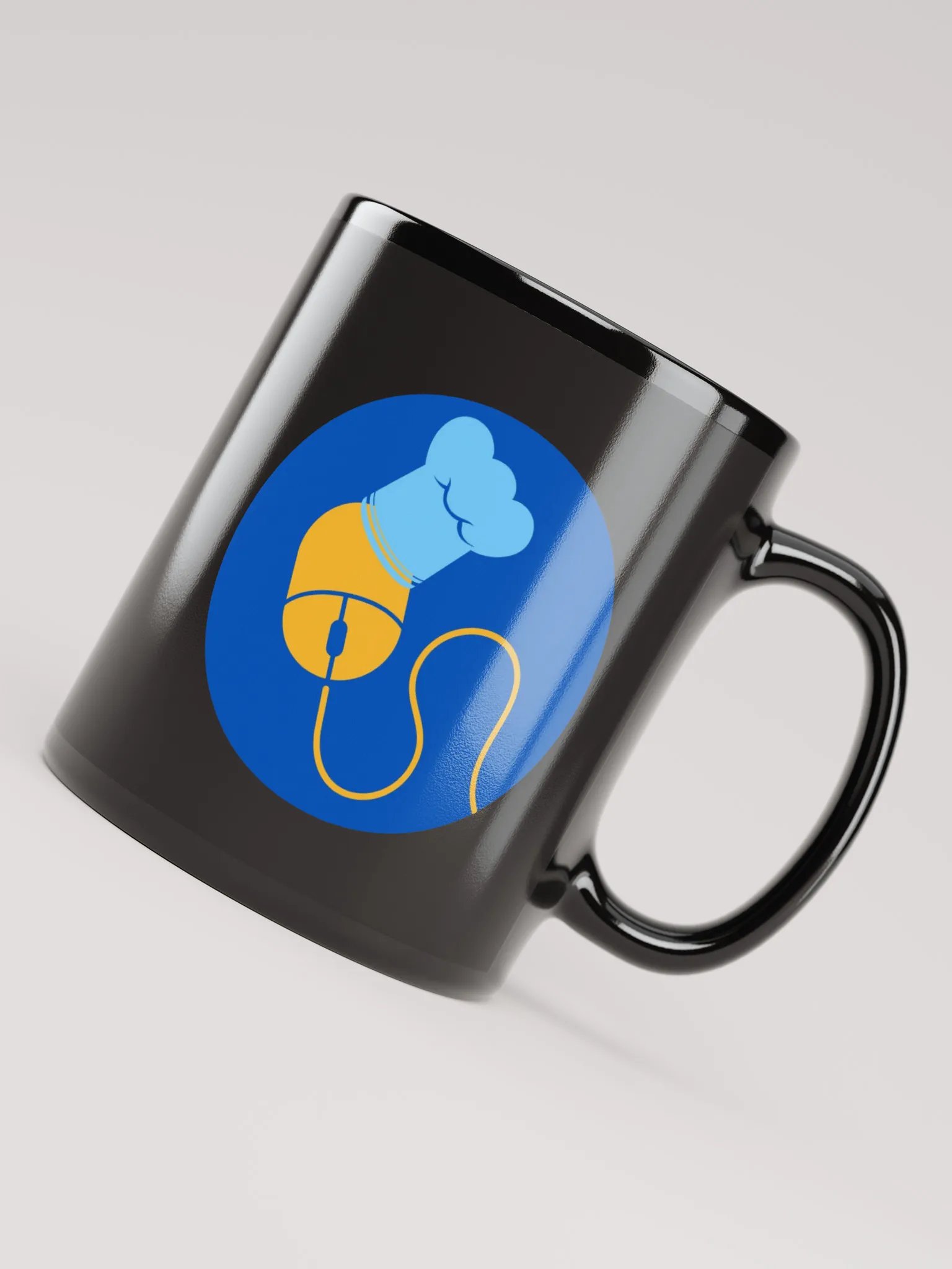 CAFC Chef Mouse Mug - Black product image (7)