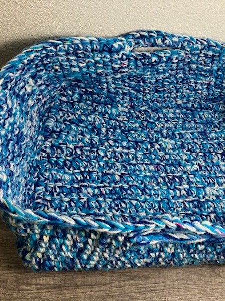 Ocean Sparkle - Large Designer Shimmer Basket product image (5)
