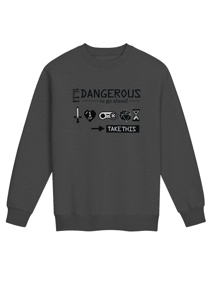 Dangerous to Go Alone - Sweatshirt product image (4)