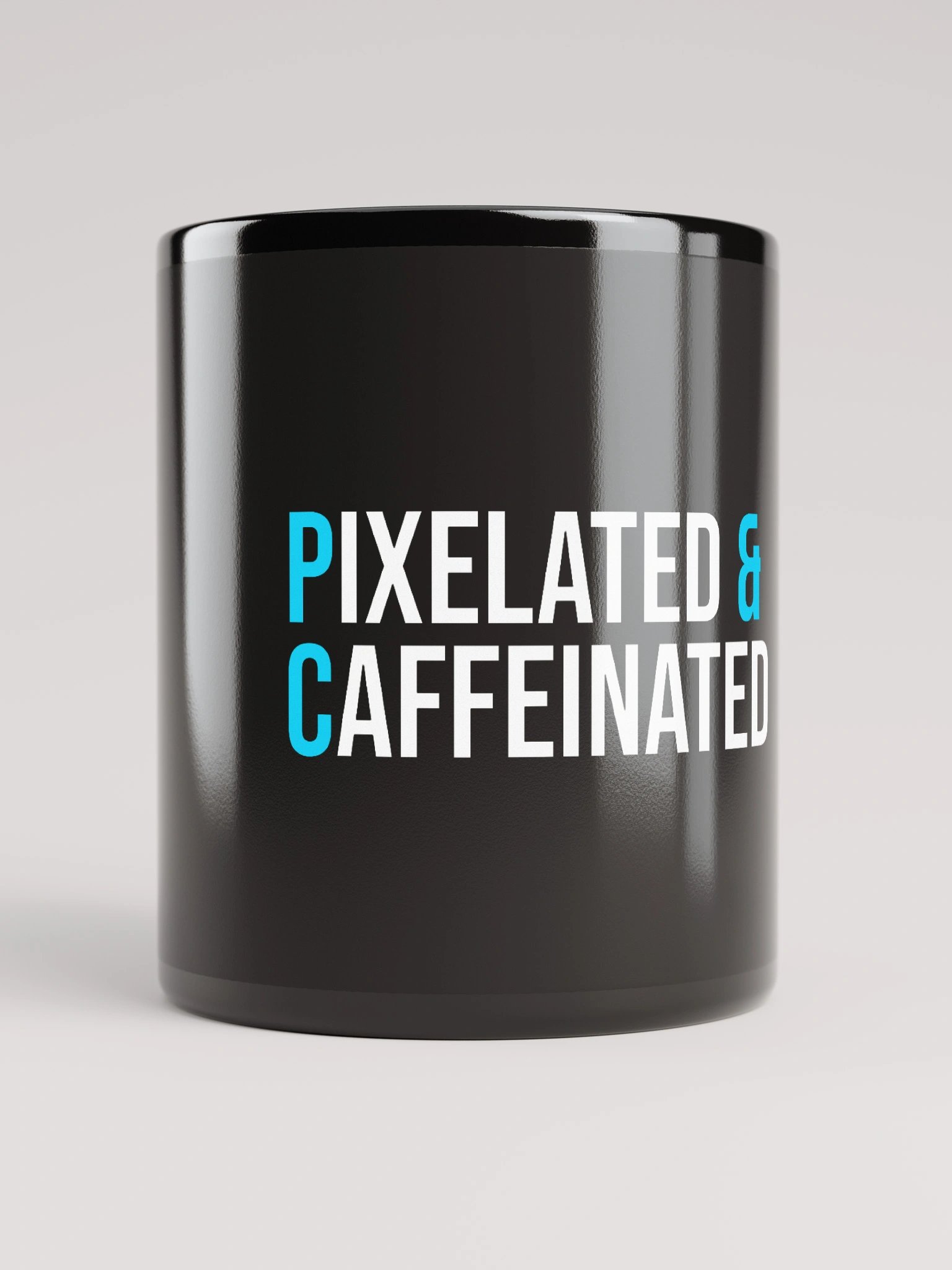 Pixelated & Caffeinated. Mug. product image (1)