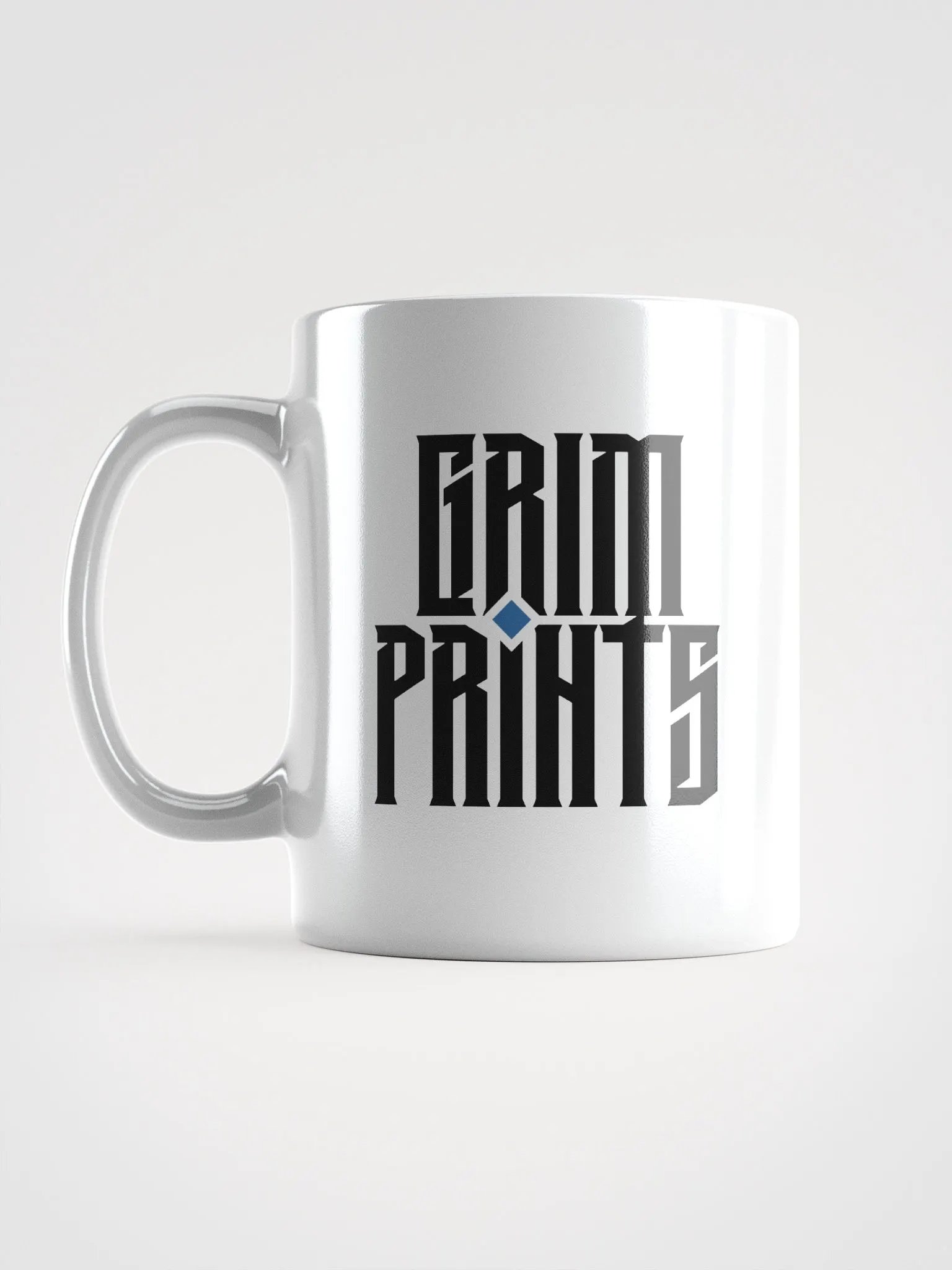 Grim Prints Logo - White Ceramic Mug product image (6)
