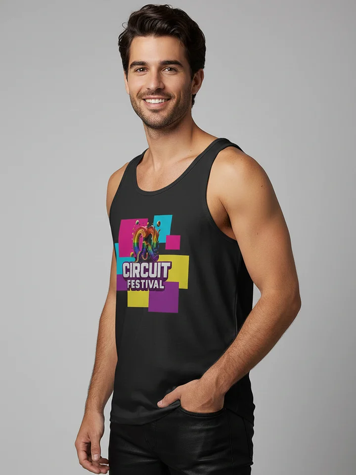 CQ CIRCUIT FESTIVAL – COLOR BLOCK PARTY TANK product image (2)