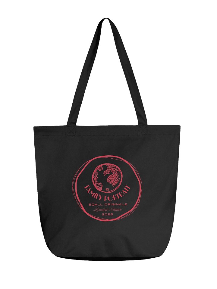 Earth Love_Family Portrait_ECO Tote-bag by EQALL® Originals_Peach Red product image (1)