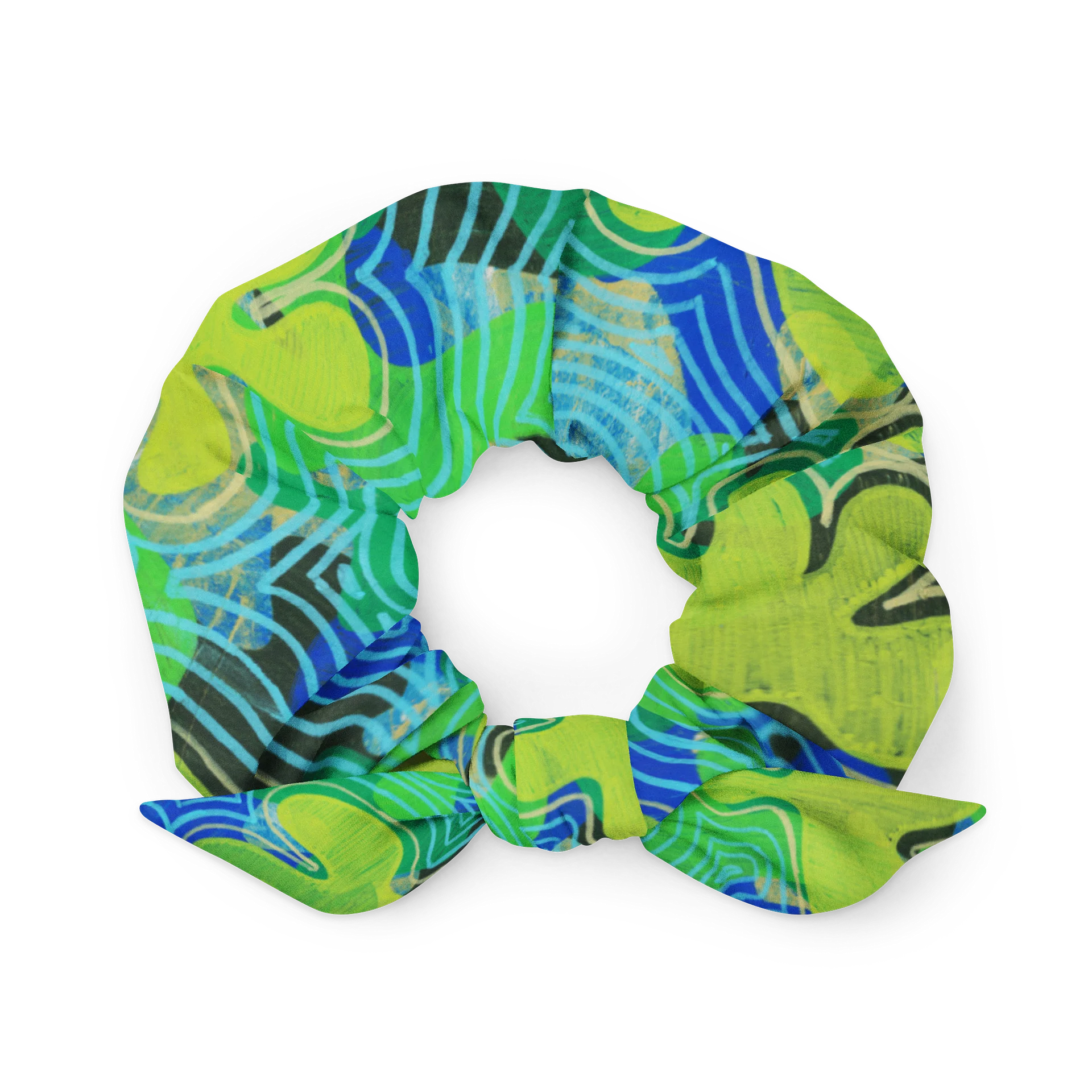 Sporty Blobs Scrunchie product image (1)