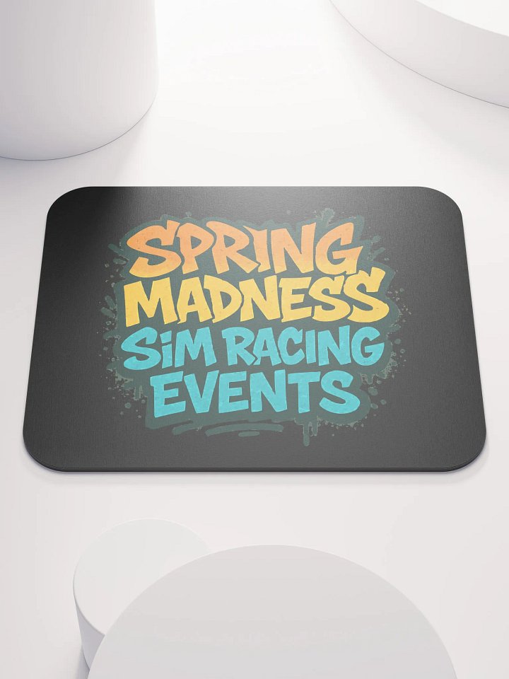Spring Madness Graffiti Mouse Pad product image (1)
