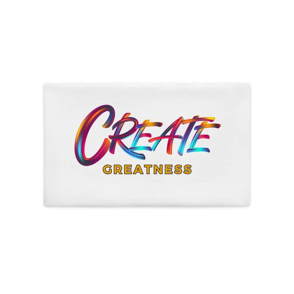 Create Greatness Pillowcase product image (8)