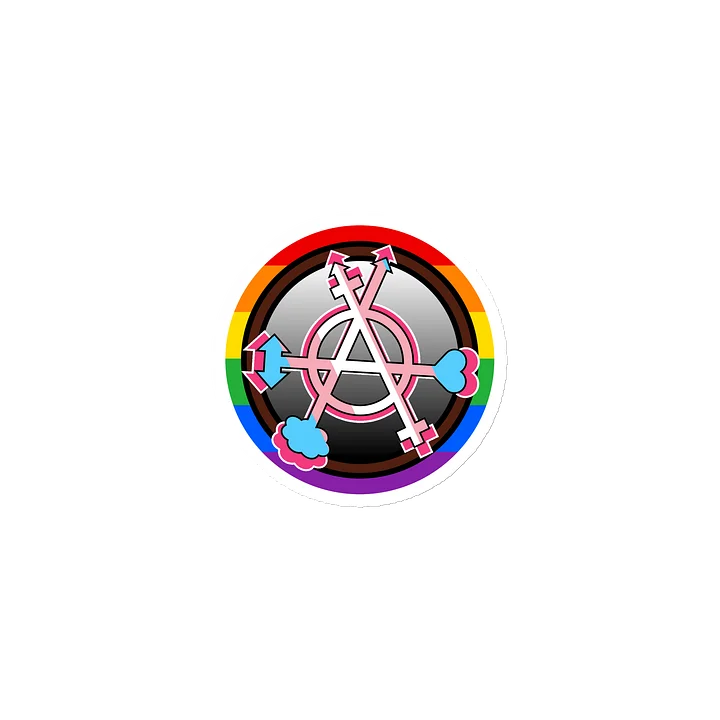 Gender Anarchy Symbol Magnet product image (1)