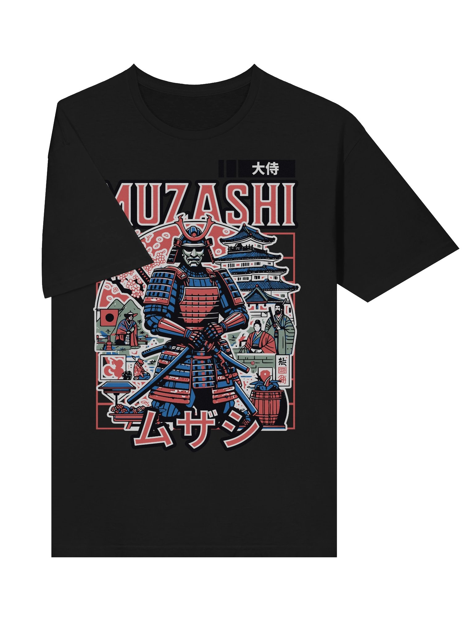 Miyamoto Musashi Samurai Legacy T-Shirt - Gildan Softstyle product image (3)