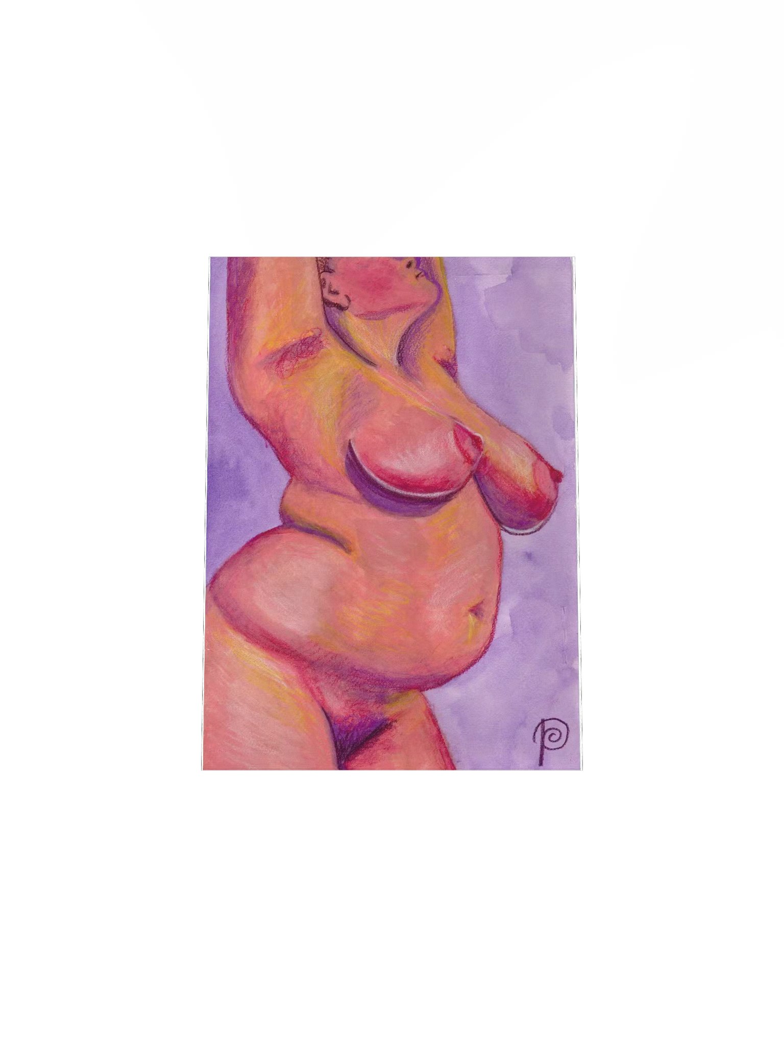 i am god nude painting poster product image (14)