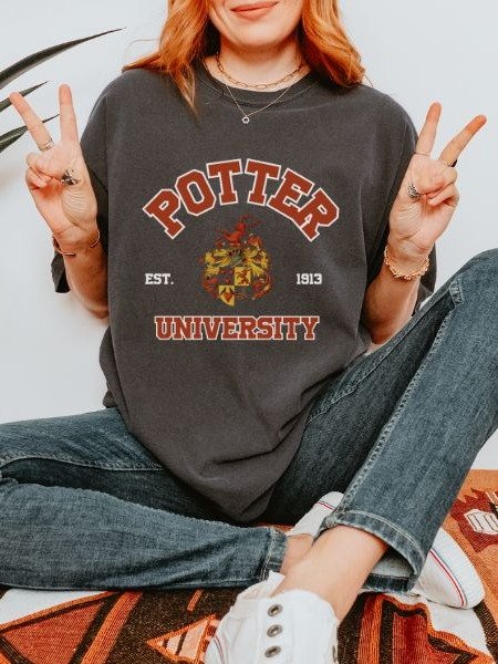 Potter Vintage Magical Collegiate Shirt product image (1)