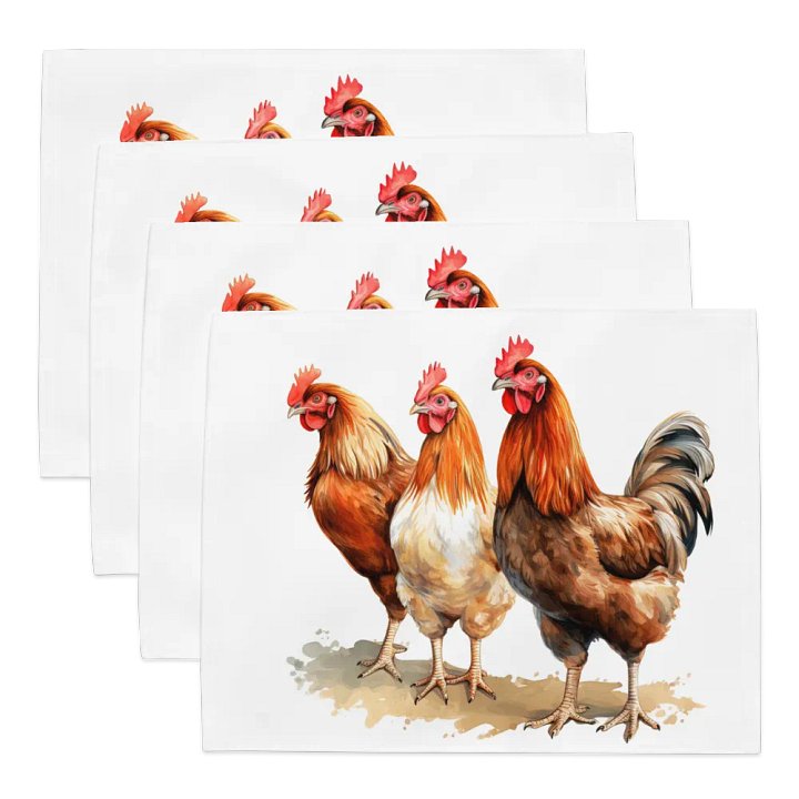 Rustic Rooster Placemat Set product image (1)