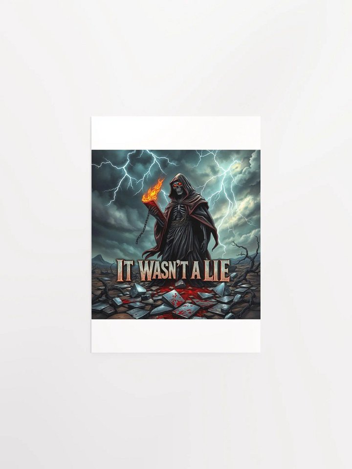 it wasn't a lie Poster product image (9)