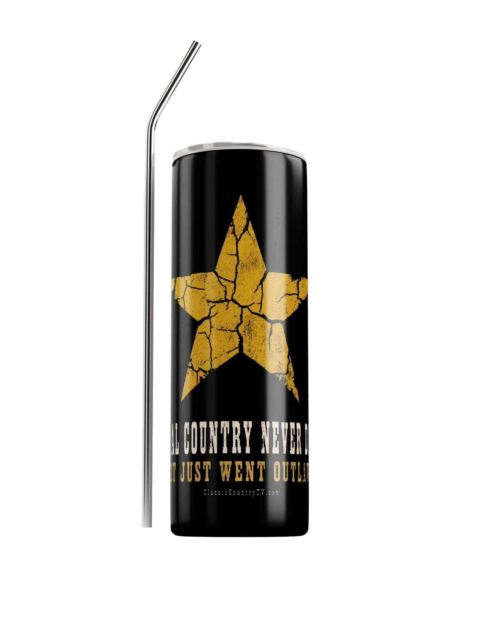 Cracked Star 20oz Tumbler — Classic Country TV | Drop 001 product image (1)