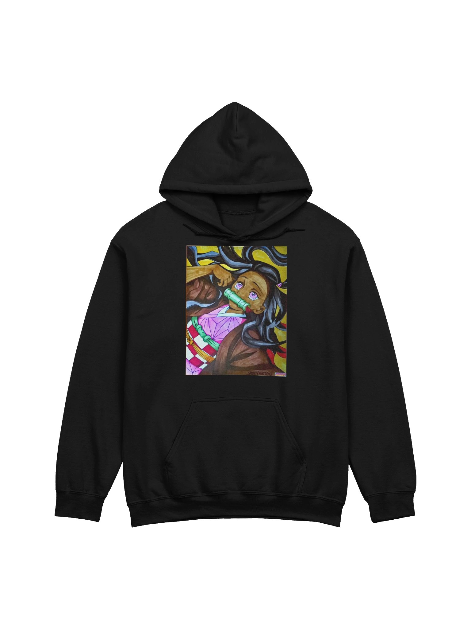 Nezuko Noir Hoodie product image (4)
